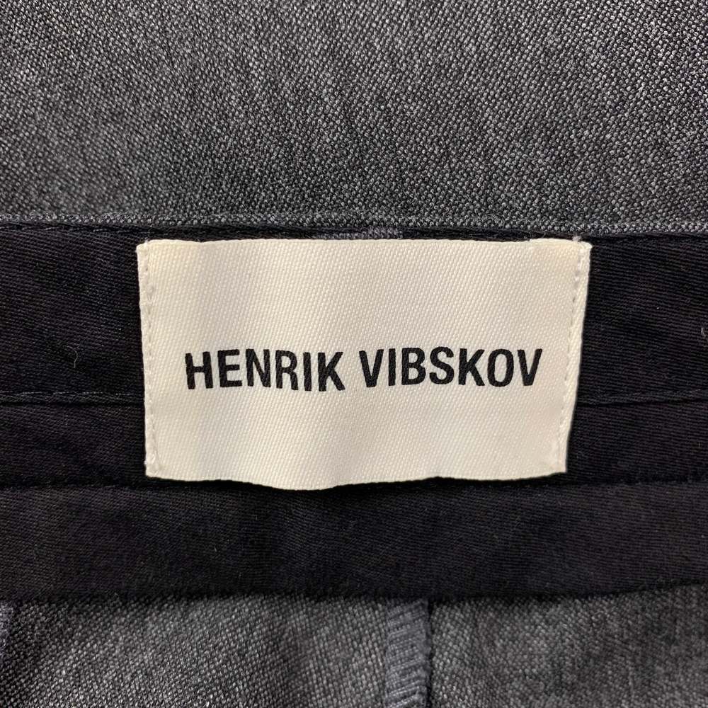 HENRIK VIBSKOV Gray Polyester Pleated Casual Pants - Picture 4 of 4
